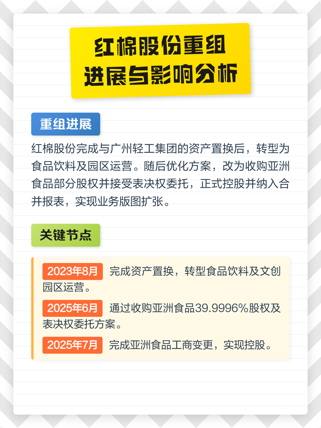 九江市食品资产重组(食品资产重组案例)